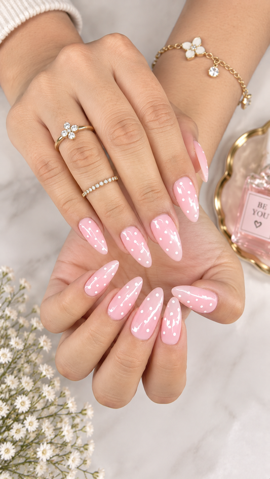 Blush Polka Dot Princess