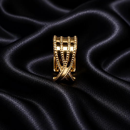 Twisted Elegance Ring