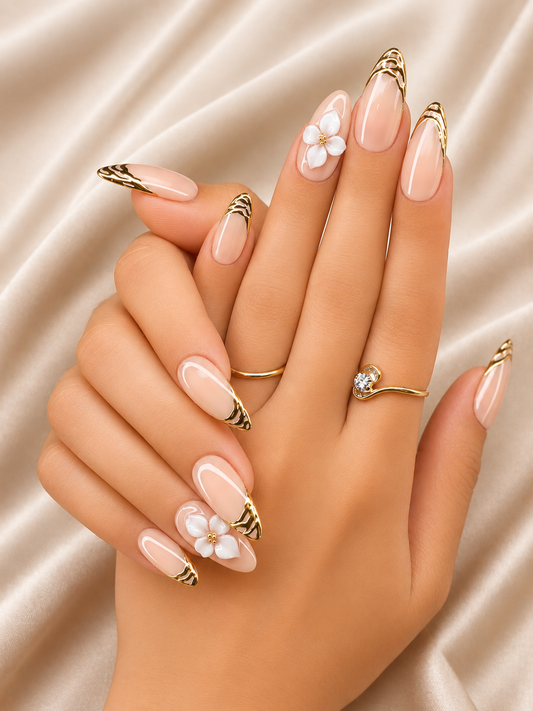 Rolyal Petal Tips Nails