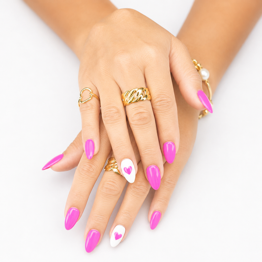 Pink Crush Nails