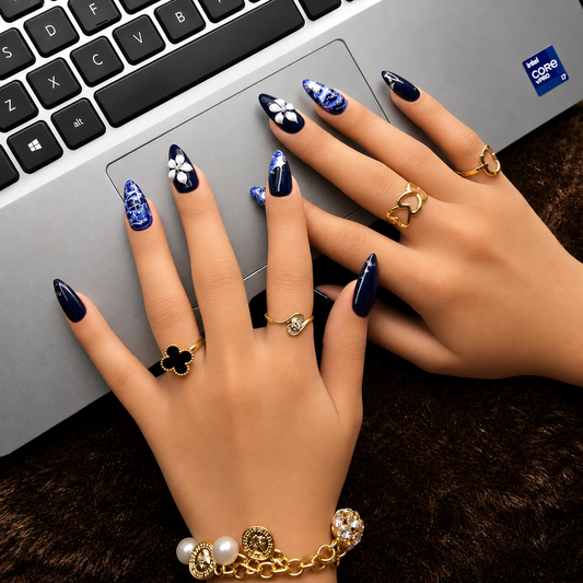 Champagne Luxe Nails