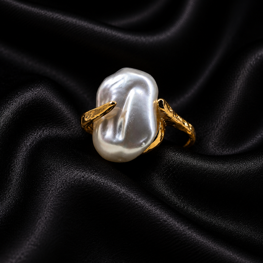 Ocean Muse Pearl Ring