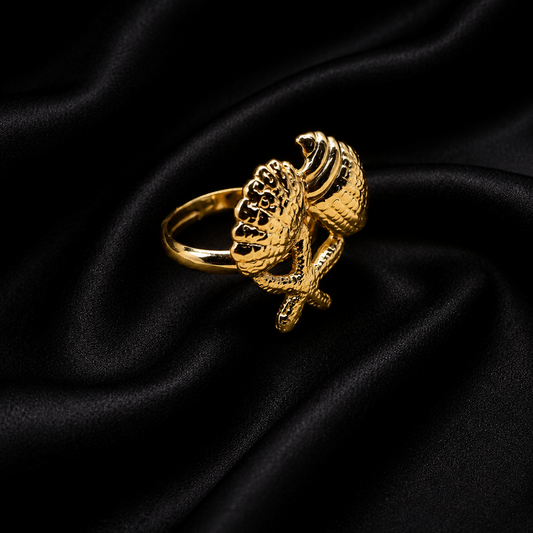 Star & Shell Ring
