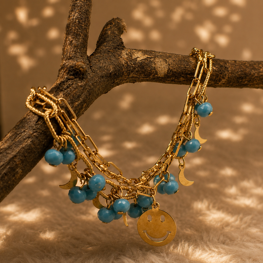 Happy Vibes Charma Bracelet