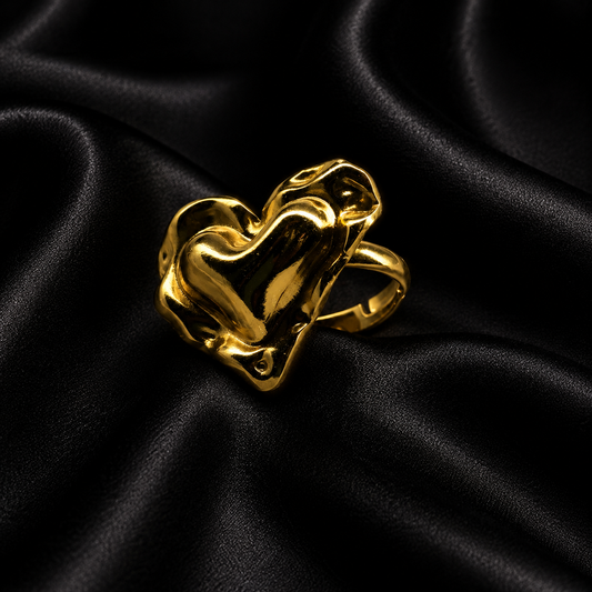 Regal Chevron Ring