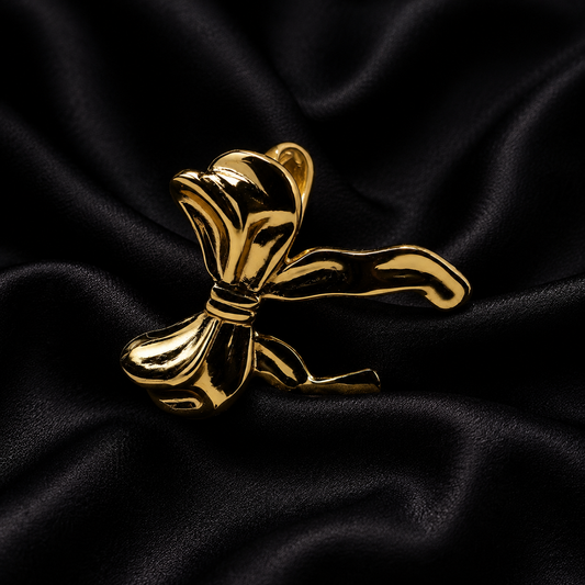 Golden Bow Ring