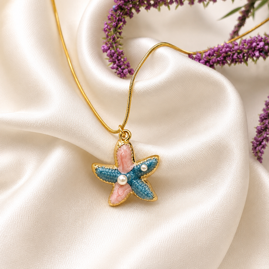 Ocean Kiss Starfish Necklace