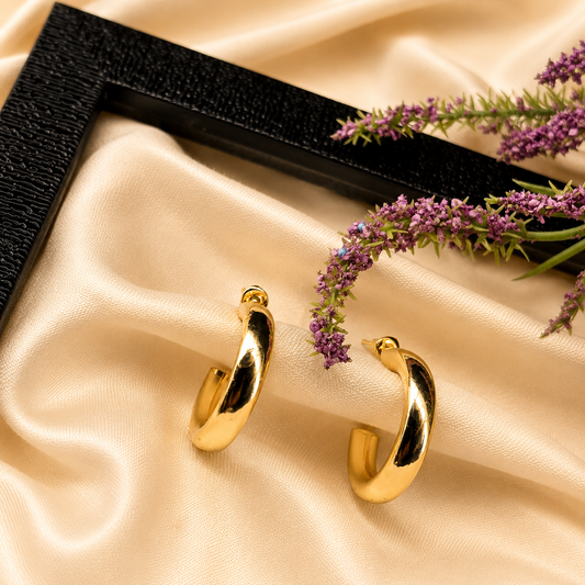 Classic Luxe Hoops