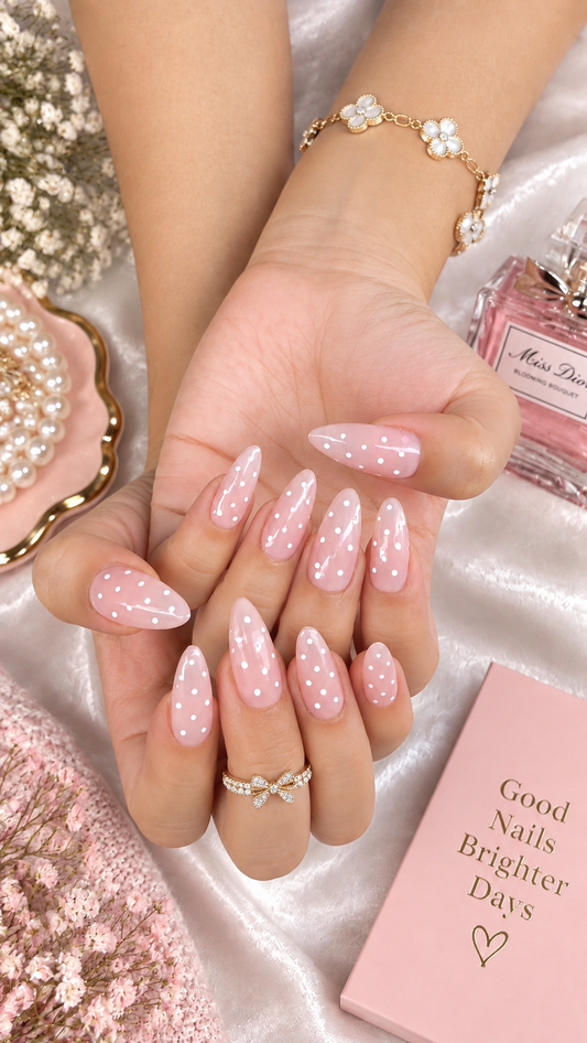 Blush Polka Dot Princess