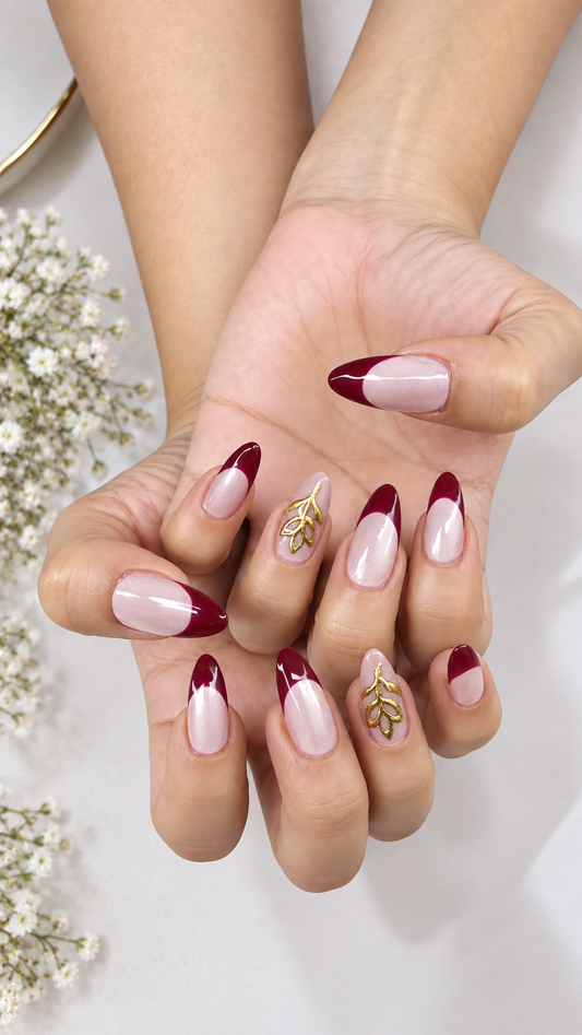 Burgundy Golden Vine