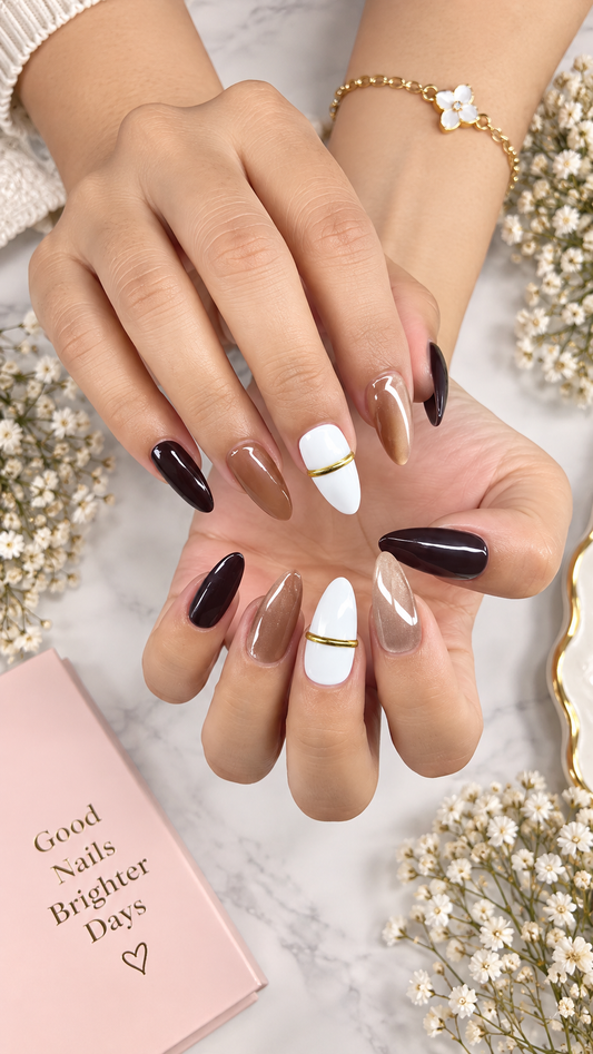 Mocha Gold Elegance