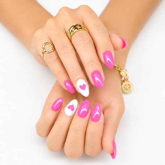 Pink Crush Nails