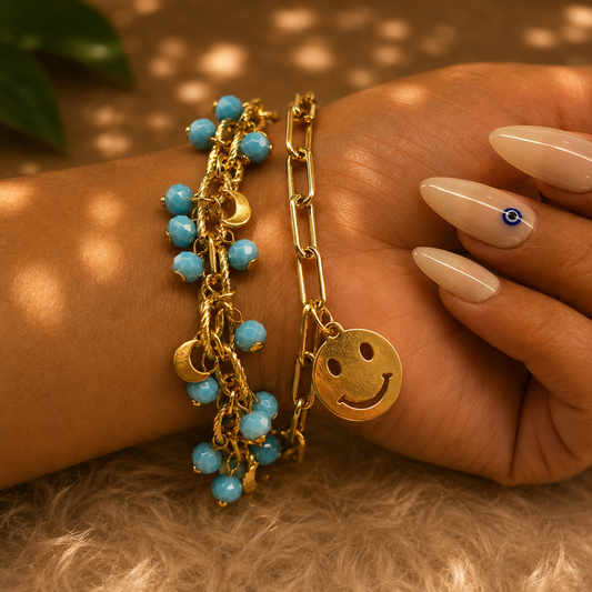 Happy Vibes Charma Bracelet
