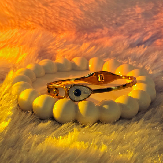 Golden Nazar Charm