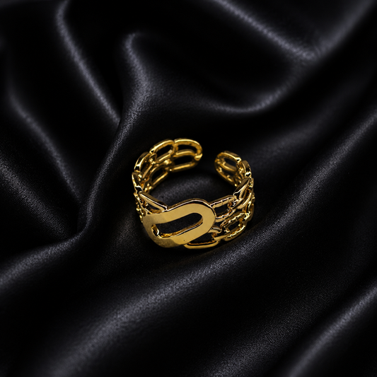 Infinity Knot Gold Ring