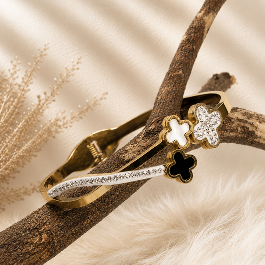 Trinity Clover Luxe Bracelet