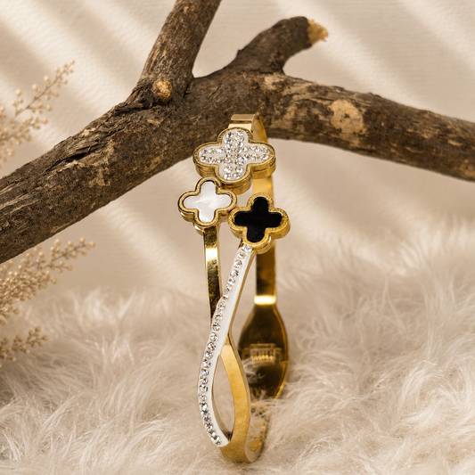 Trinity Clover Luxe Bracelet